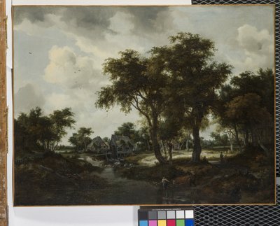 Il mulino ad acqua da Meindert Hobbema