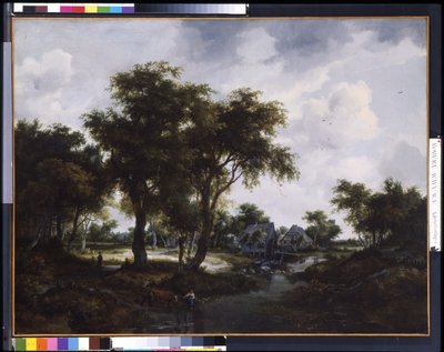 Il mulino ad acqua (Il paesaggio di Trevor) da Meindert Hobbema