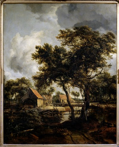 Il mulino ad acqua da Meindert Hobbema