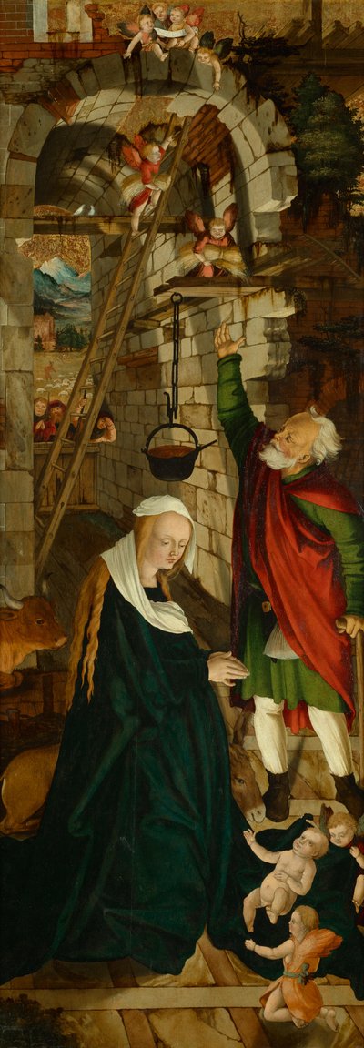 Nascita di Cristo da Meister der Oberfalkensteiner Altarflügel