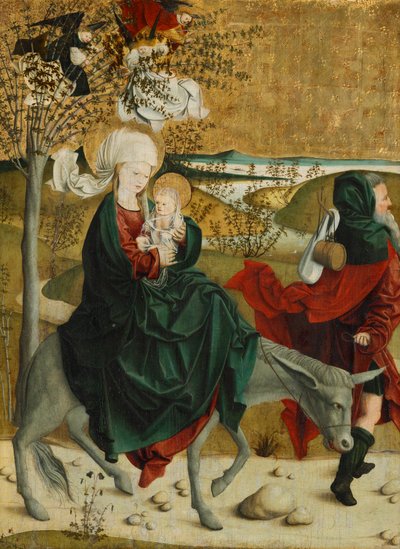 Fuga in Egitto da Meister von Mondsee