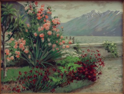 Giardino fiorito in primavera sul Monte Baldo da Melchior Lechter