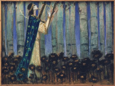 Orfeo (Studio preliminare) da Melchior Lechter