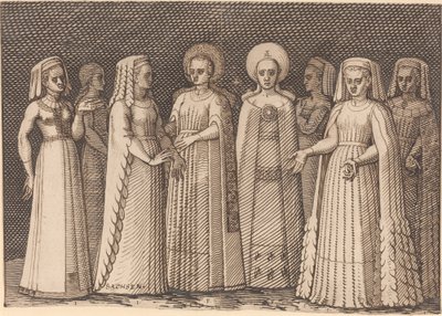 Otto Donne in Costumi Antichi da Melchior Lorch