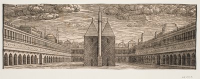Un ostello per carovane (Han) da Melchior Lorck