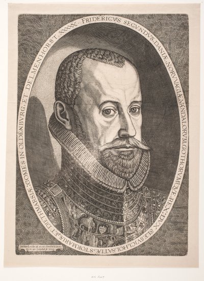Re Federico II da Melchior Lorck