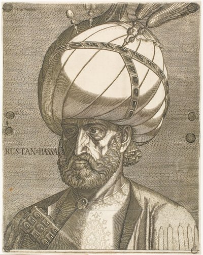 Ritratto di Ismail, ambasciatore dello scià persiano Tahmasp I da Melchior Lorck