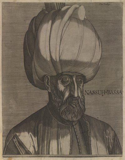 Ritratto del sultano Solimano il Magnifico da Melchior Lorck