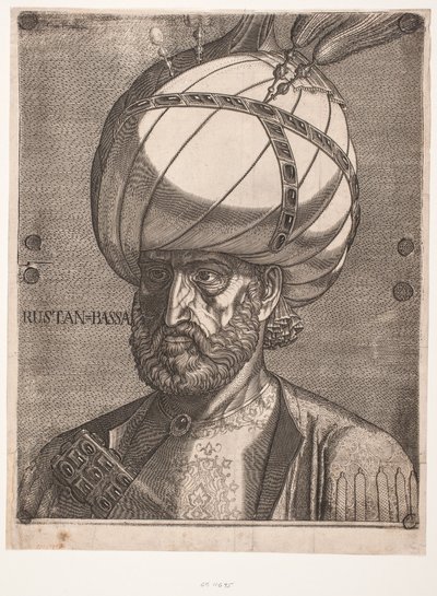 Principe Ismaele, inviato persiano da Melchior Lorck