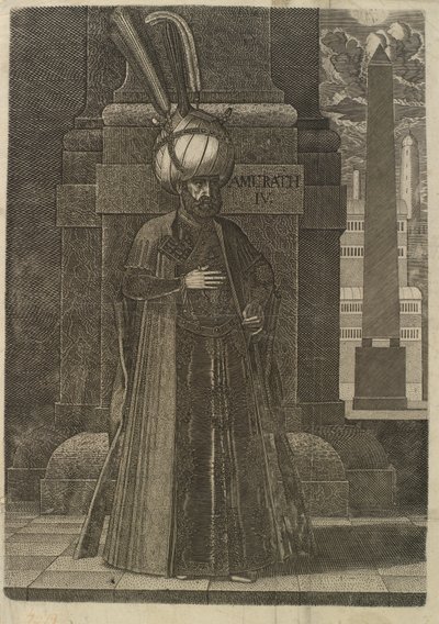 Principe Ismael, inviato persiano da Melchior Lorck