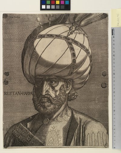 Principe Ismael, inviato persiano da Melchior Lorck