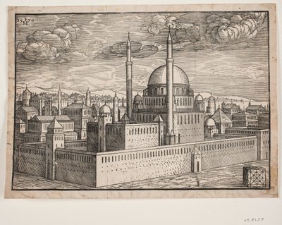 Probabilmente la Moschea di Selim I da Melchior Lorck
