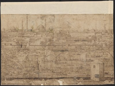 Prospettiva di Costantinopoli, Foglio 8, Melchior Lorck, 1559 da Melchior Lorck