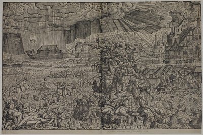 Il diluvio da Melchior Lorck