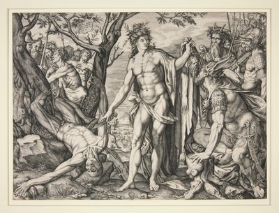 La scuoiatura di Marsia da Melchior Meier