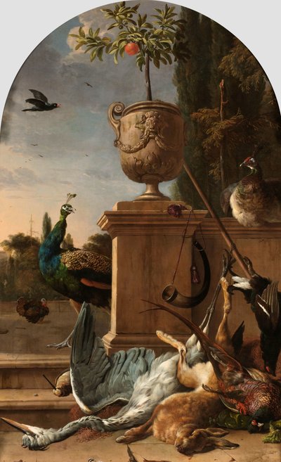 Borsa del cacciatore su una terrazza da Melchior d