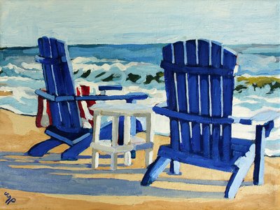 Ombre sulla Spiaggia, 2024 da Melinda Patrick