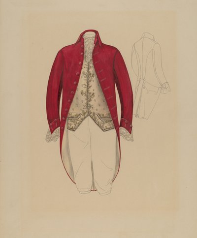 Cappotto e panciotto da uomo da Melita Hofmann