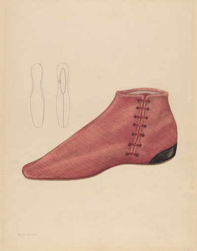 Scarpa da donna, c. 1936 da Melita Hofmann