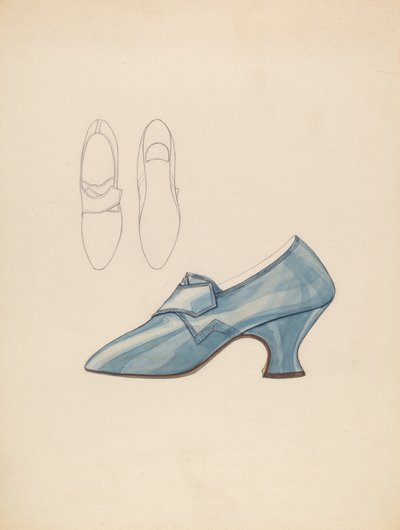 Scarpa da donna, c. 1936 da Melita Hofmann