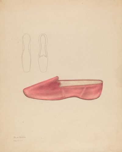 Scarpa da donna, c. 1936 da Melita Hofmann