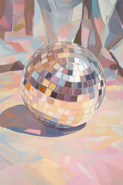Torta “Disco Ball” da Melloi Art Prints