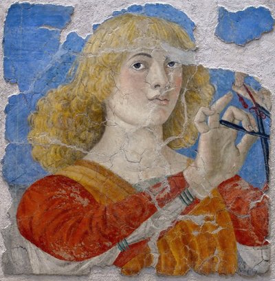 Angelo musicista di Melozzo da Forlì, c.1480 (affresco) da Melozzo da Forli
