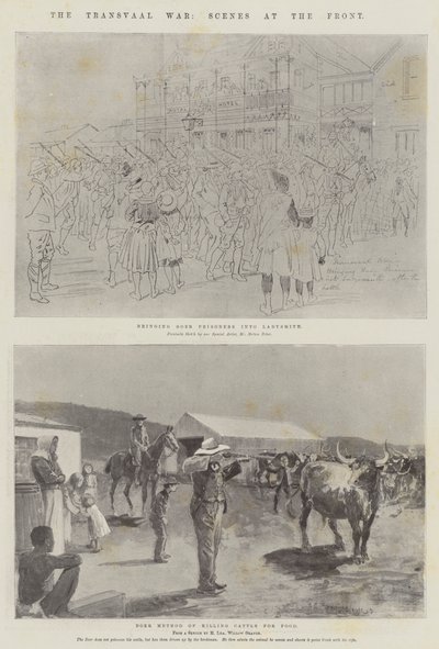 La Guerra del Transvaal, Scene al Fronte da Melton Prior