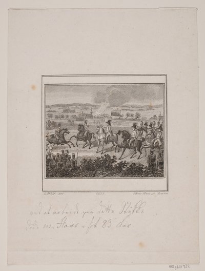 Danese: Scena dalla storia di Frederik II da Meno Haas