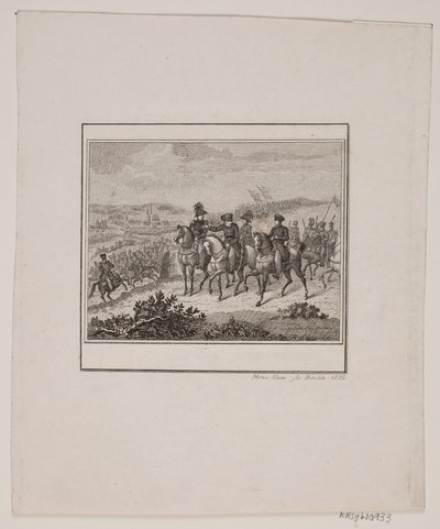 Scena della storia di Federico II da Meno Haas