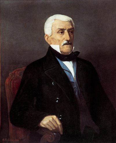 Ritratto di Jose San Martin da Mercedes san Martin de Balcare