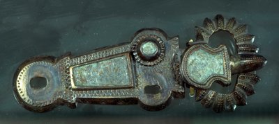 Arte merovingia: fibbia di cintura da Merovingian