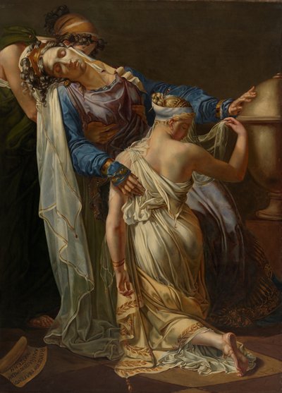 Ecuba e Polissena, dopo il 1814 da Merry Joseph Blondel