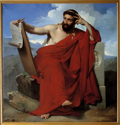 Ritratto di Solone, legislatore e poeta di Atene da Merry Joseph Blondel