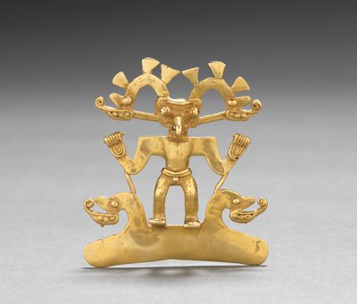 Pendente uomo-uccello da Mesoamerican Mesoamerican