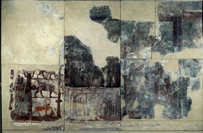 Mesopotamia: palazzo di Zimrilim, pittura dell