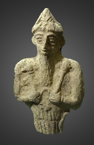 Nergal il dio mesopotamico della guerra, c.800-700 a.C. da Mesopotamian