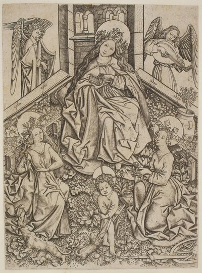 Maria con il Bambino Gesù, Santa Margherita e Santa Caterina da Mester ES
