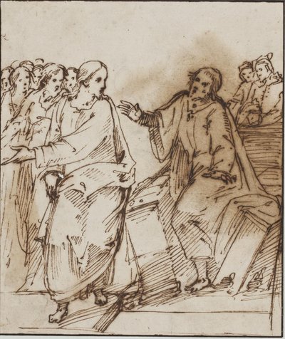 La chiamata di Matteo da Mesteren for Fitzwilliam Korsnedtagelsen