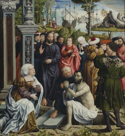 La resurrezione di Lazzaro da Mesteren for Skt. Maria Magdalena Legenden