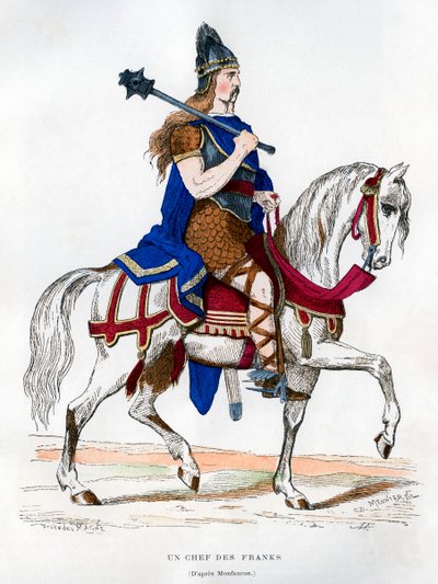 Capo dei Franchi, c5th-9th secolo 1882-1884 da Meunier