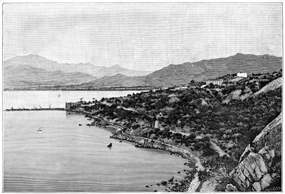 Veduta di Stora Bay da Meunier