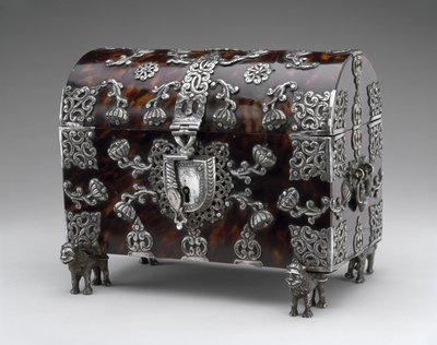 Baule con coperchio curvo da Mexican School