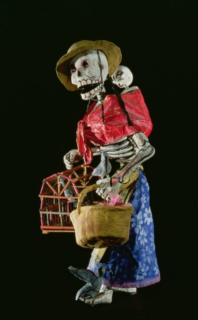 Figura per il Giorno dei Morti da Mexican School