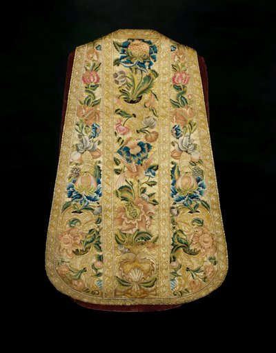 Casula del sacerdote c.1730 da Mexican School
