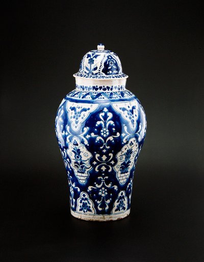 Vaso Talavera, fine XIX secolo da Mexican School