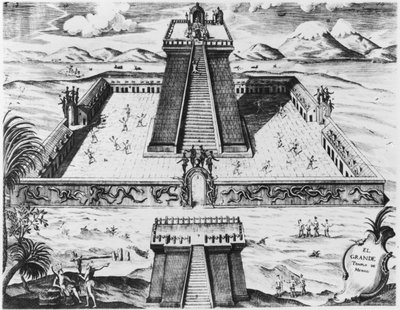 Il Templo Mayor a Tenochtitlan, da 