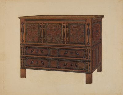 Cassapanca, probabilmente 1937 da Meyer Goldbaum
