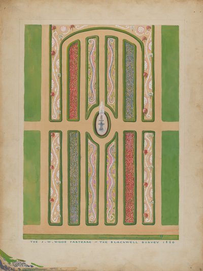 Parterre - J. W. Wood da Meyer Goldbaum