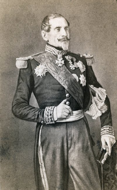 Ritratto del maresciallo Armand Jacques Leroy de Saint-Arnaud (Saint Arnaud) da Meyer and Pierson